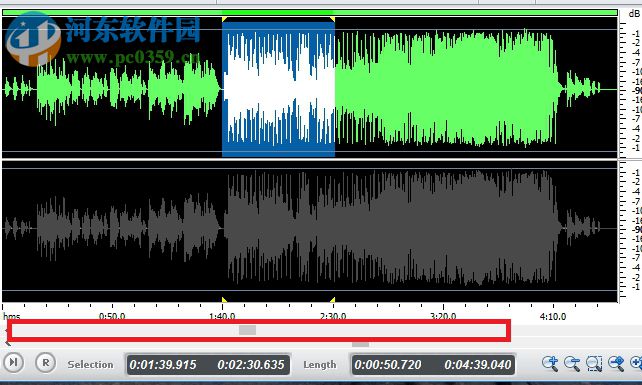 Free Audio Editor剪切音頻文件的方法