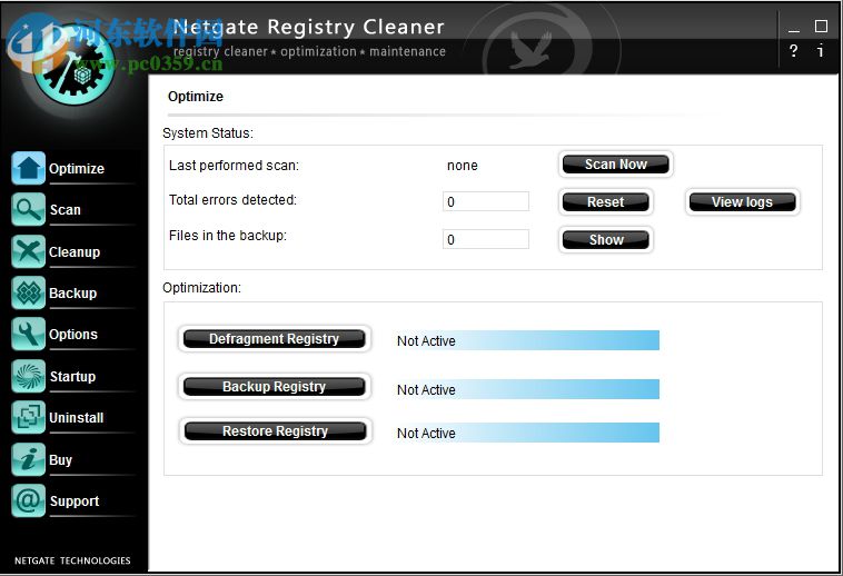 NETGATE Registry Cleaner清理注冊表文件的操作教程