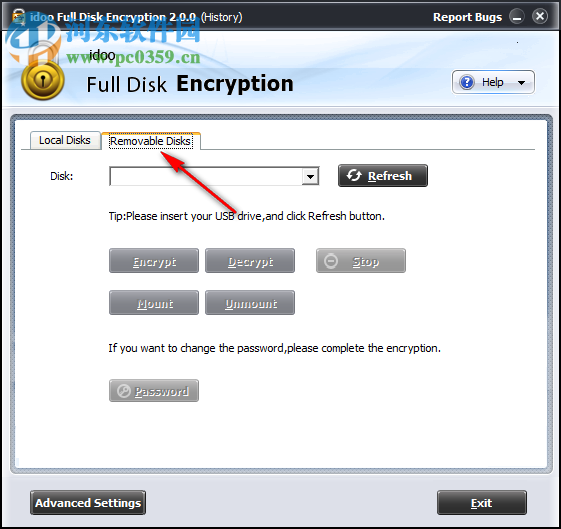 idoo Full Disk Encryption為磁盤設(shè)置密碼的方法