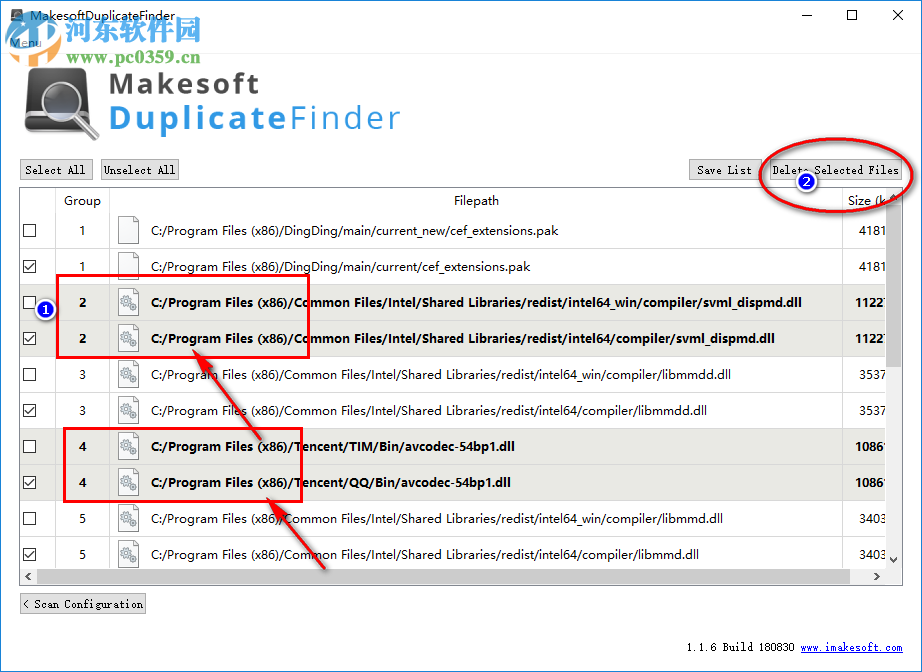 Makesoft DuplicateFinder查找重復(fù)文件的方法