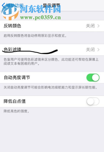 iPhone XR怎么調(diào)節(jié)手機(jī)色彩濾鏡 如何設(shè)置色盲模式