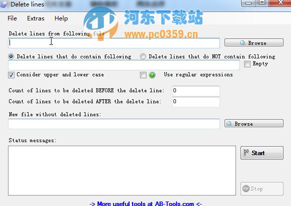 文本刪除指定行工具 Delete lines 1.1.0 官方綠色版