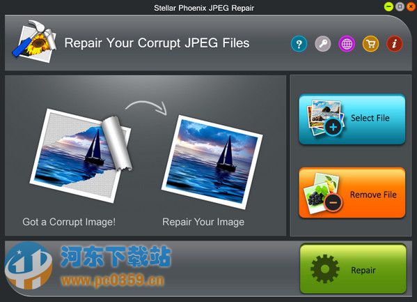jpeg圖片修復(fù)工具 3.0 綠色免費(fèi)版