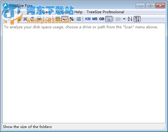 TreeSize Free(文件占用大小搜索) 4.2.1.740 官方版