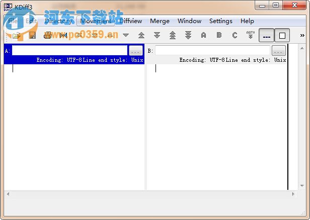 文本文件對比工具(KDiff3) 0.9.98 官方版