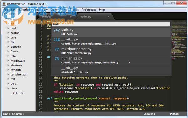 高級(jí)文本編輯器(Sublime Text) 3.311 漢化版