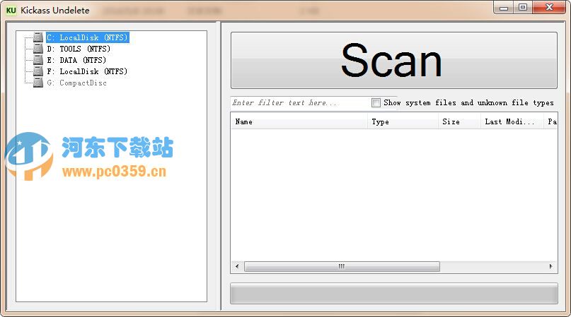 Kickass Undelete(數(shù)據(jù)恢復(fù)) 1.5.2 Beta 綠色版