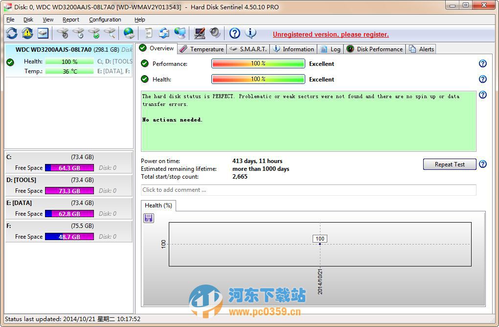 硬盤哨兵Hard Disk Sentinel