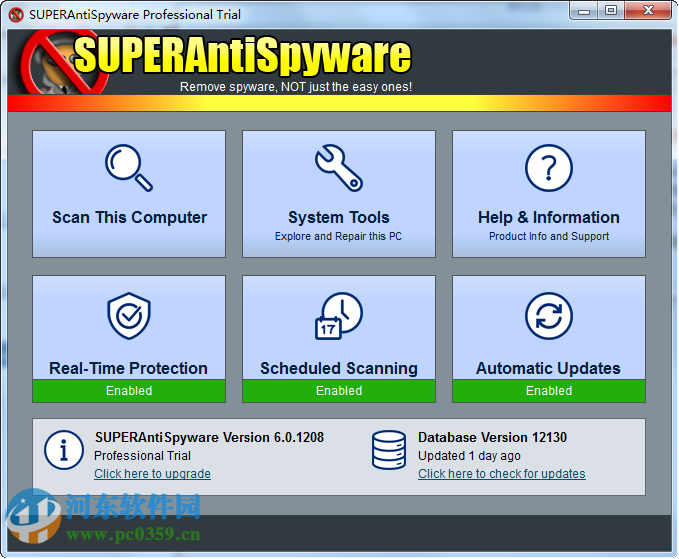 SUPERAntiSpyware Professional(木馬間諜專(zhuān)殺) 6.0.1216  特別版