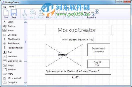 Mockup Creator(程序模型設(shè)計(jì)工具) 3.4 官方版