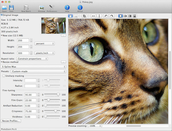 PhotoZoom Pro for mac版 6.0.8