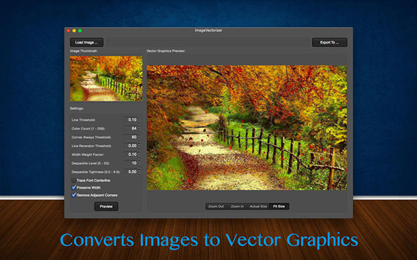 ImageVectorizer Mac版 1.5.1