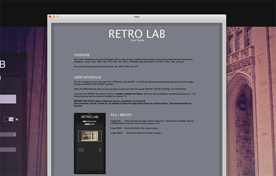 RetroLab Lite for Mac版 1.0.2