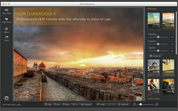 HDR Darkroom for mac版 1.1.3