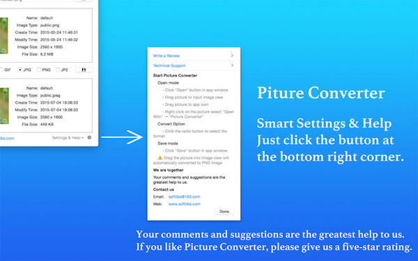 Picture Converter for mac版 10.1