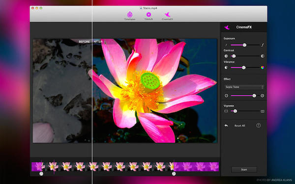 CinemaFX Pro for mac 1.1