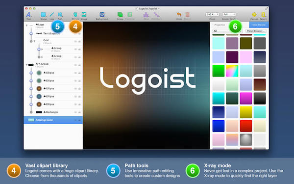 Logoist 2 for mac版 2.6.1