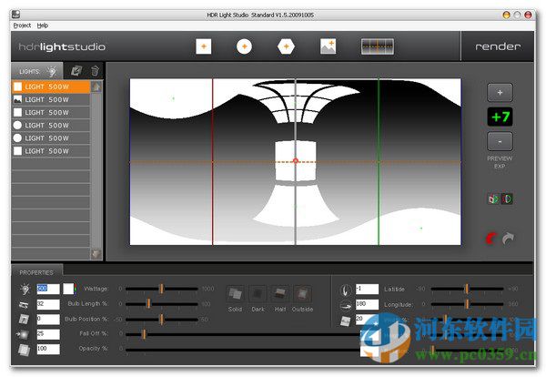 HDR Light Studio(3D渲染軟件) 1.5.20091005 官方版