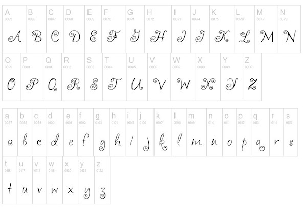 40款免費Mac字體 1.0