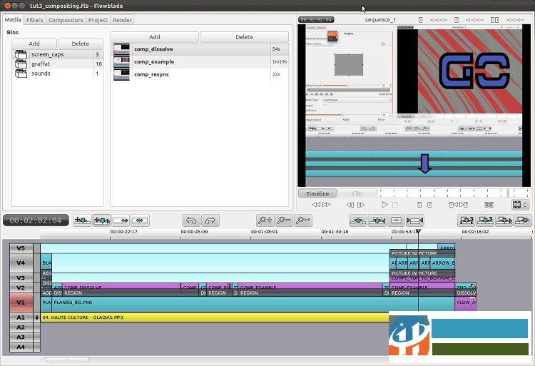 Flowblade(多軌非線性視頻編輯器) 0.10.0 官方版
