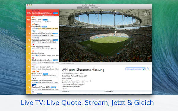 live tv for mac版 1.5.151