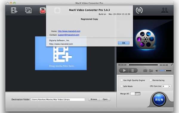 MacX Video Converter Pro for mac版 5.9.1