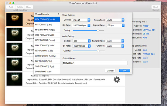 VideoConverter Mac版 1.0