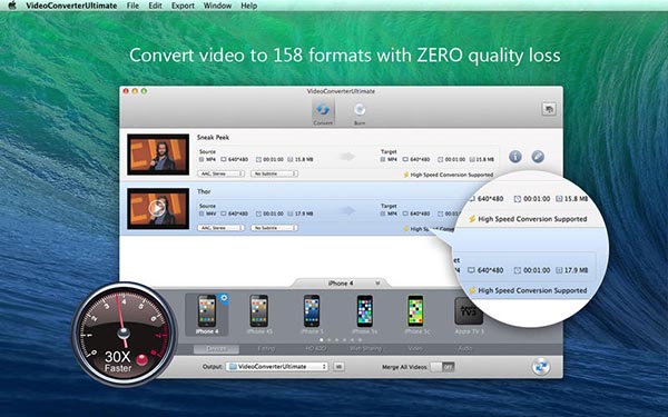 VideoConverterUltimate Mac版 5.2.1