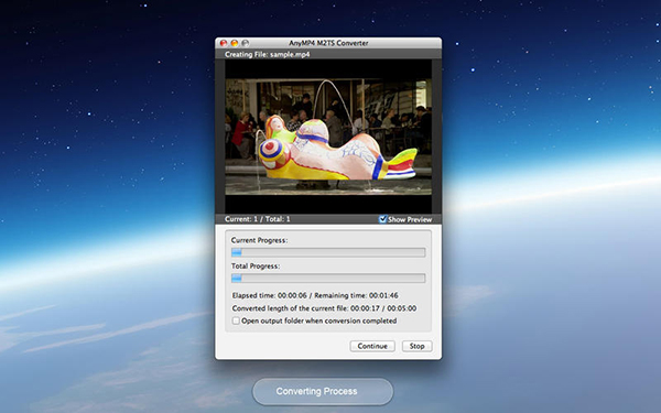 AnyMP4 M2TS Converter for Mac版 6.1.11