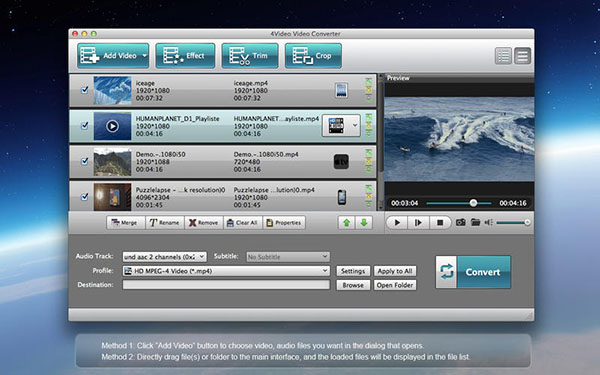 4Video Video Converter Mac版 5.0.77