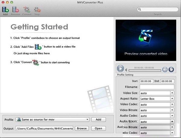 M4V Converter Plus Mac版 4.1.2