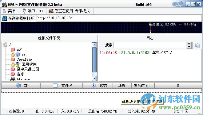 Http File Server(網(wǎng)絡(luò)文件服務(wù)器) 2.3.298 綠色漢化版