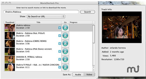 MovieSherlock Pro for mac版 5.4.7