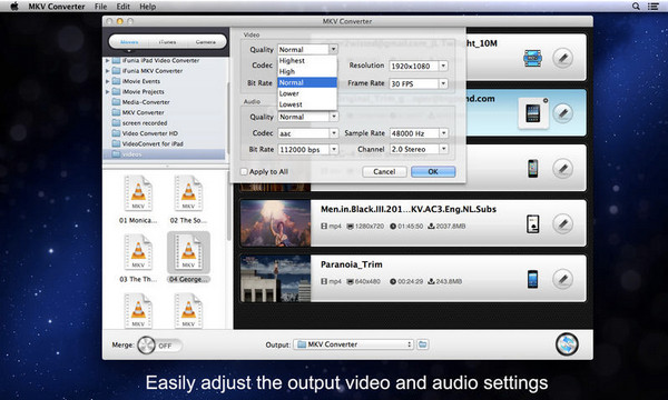 iFunia MKV Converter for mac版 4.1.1