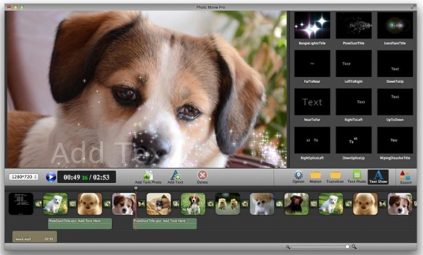 Photo Movie Pro Mac版 5.4.10