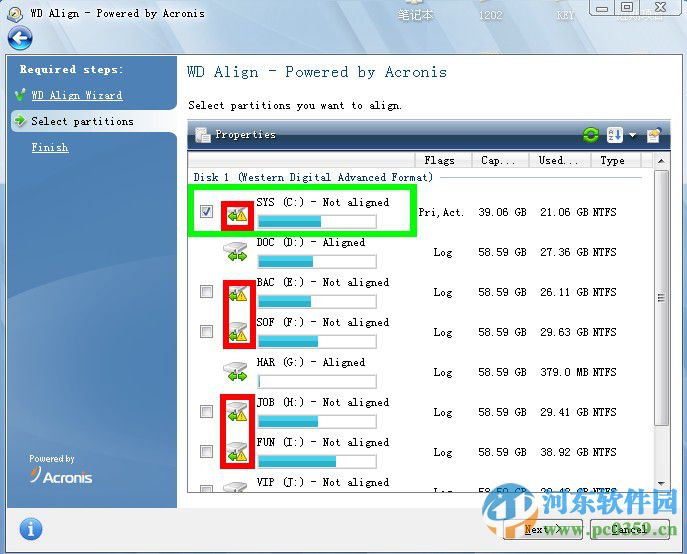 wd align utility中文版 2.0.107 官方版