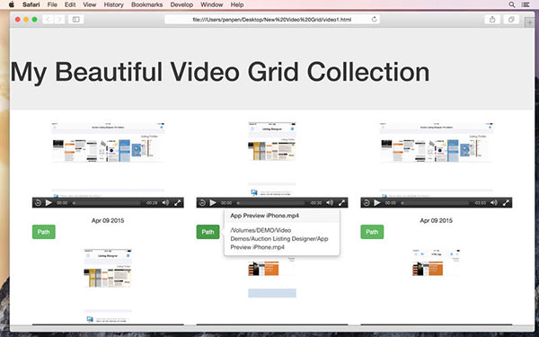 Responsive Video Grid Mac版 2.0