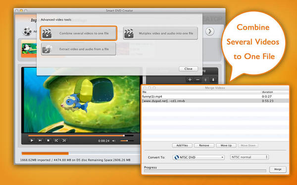 Smart dvd creator Mac版 1.4.0