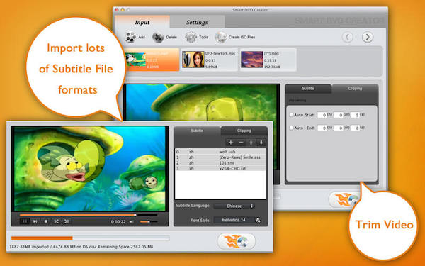 Smart dvd creator Mac版 1.4.0