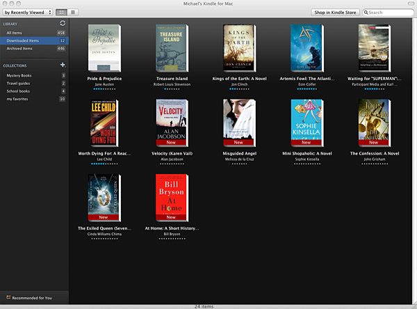 Kindle for Mac版 1.6.1