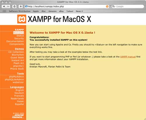 Xampp For Mac版 7.1.12