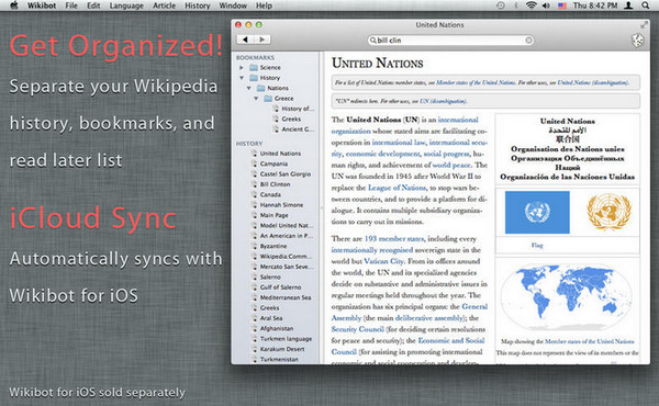 維基百科Mac客戶端 1.74
