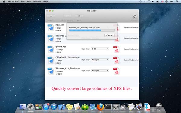 XPS轉(zhuǎn)PDF工具M(jìn)ac版 2.1.0