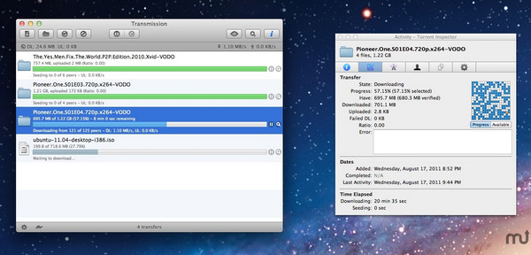 Transmission Mac版 2.92