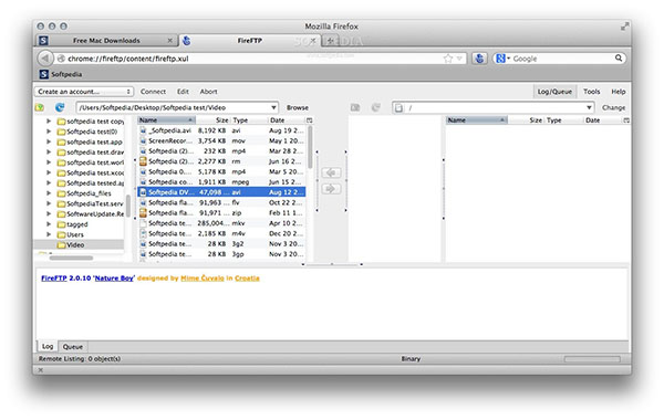 FireFTP Mac版 2.0.26