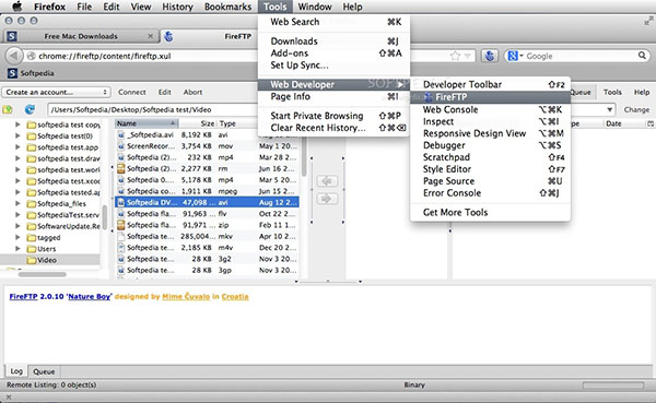 FireFTP Mac版 2.0.26