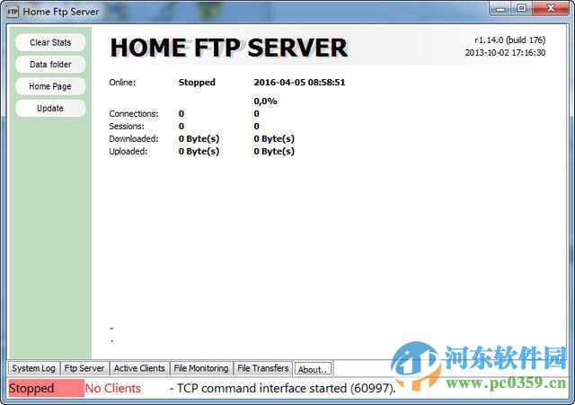 Home Ftp Server(FTP服務(wù)器) 1.14.0 Build176 官方版