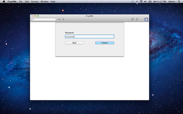 CryptMe Mac版 2.0