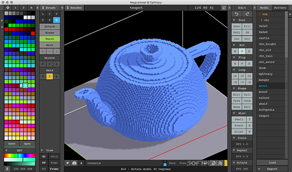 MagicaVoxel Mac版 0.97.2