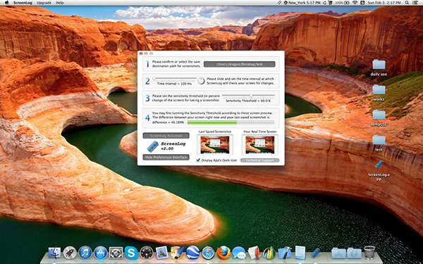 ScreenLog mac版 2.0